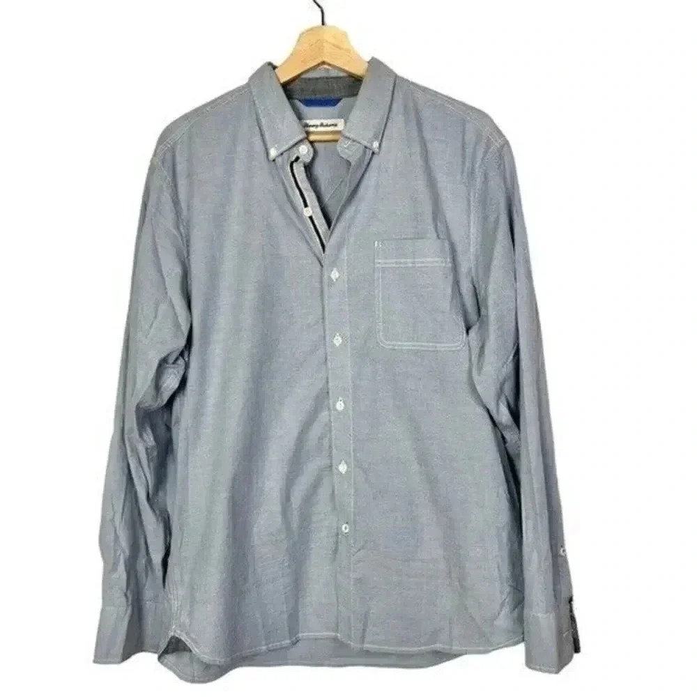 Tommy Bahama Light Blue Long Sleeve Button Down M